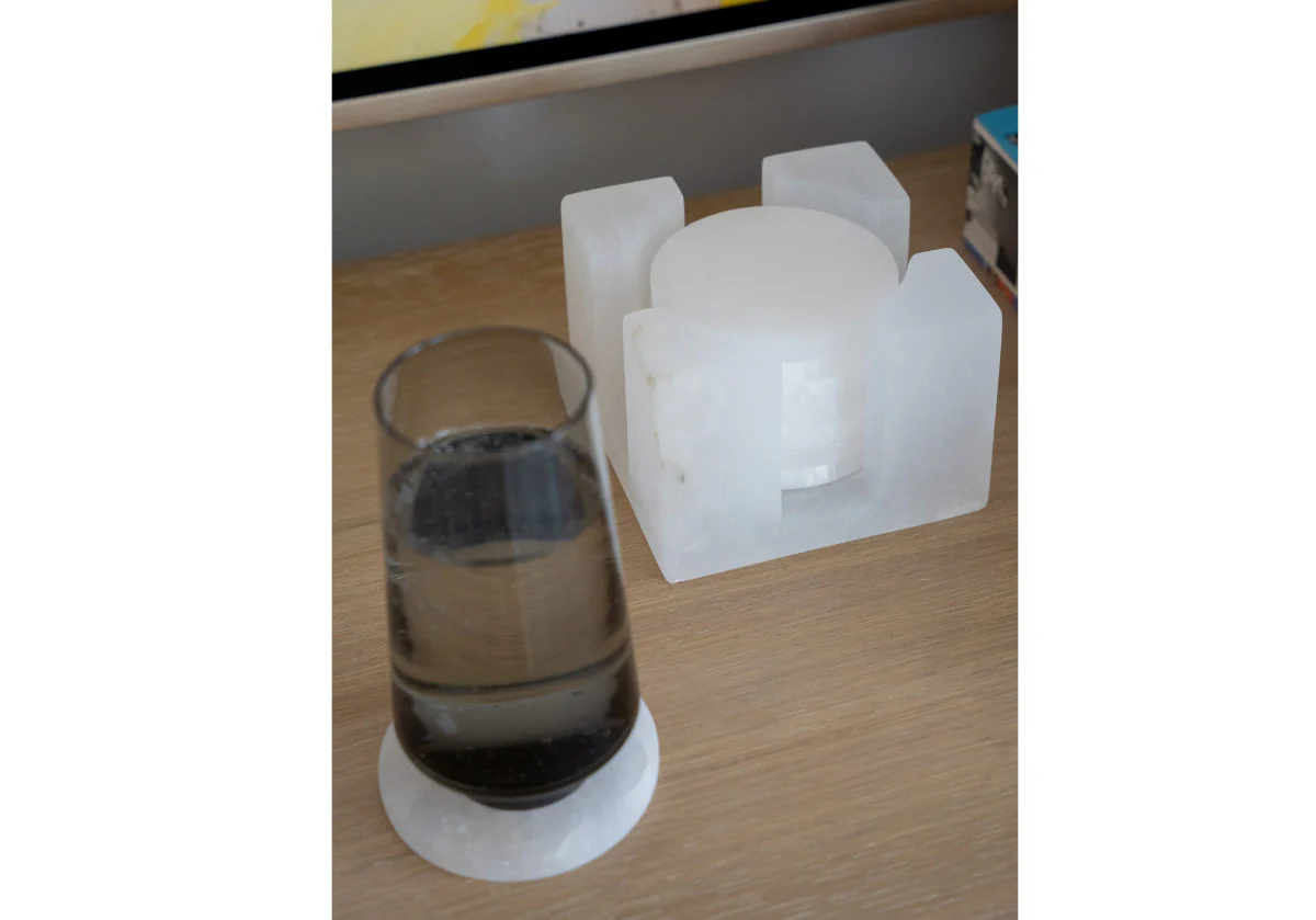 ALABASTER COASTER SET - Image 5