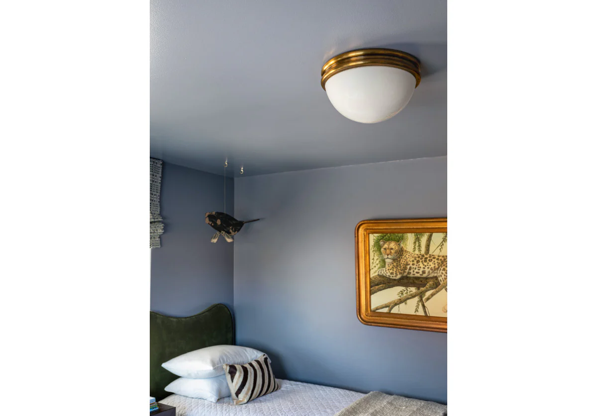 ALYS FLUSH MOUNT | Glass & Brass - Image 17