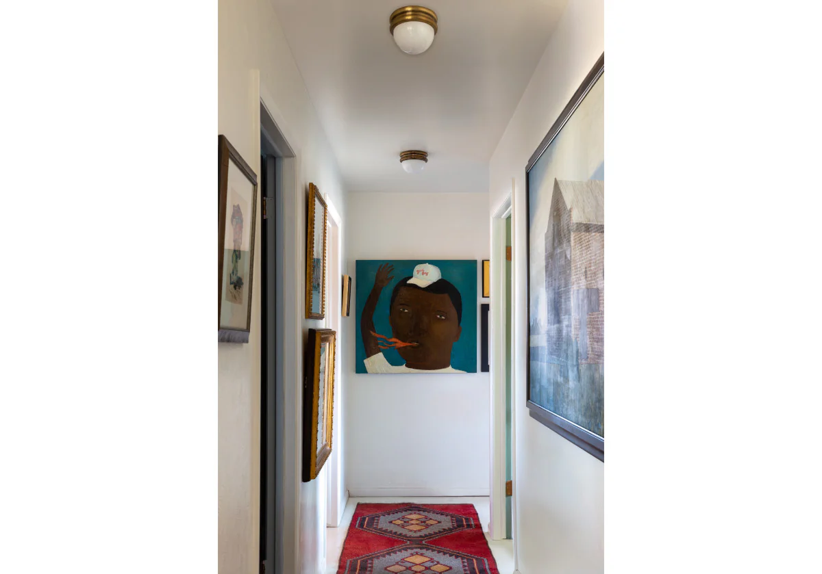 ALYS FLUSH MOUNT | Glass & Brass - Image 18