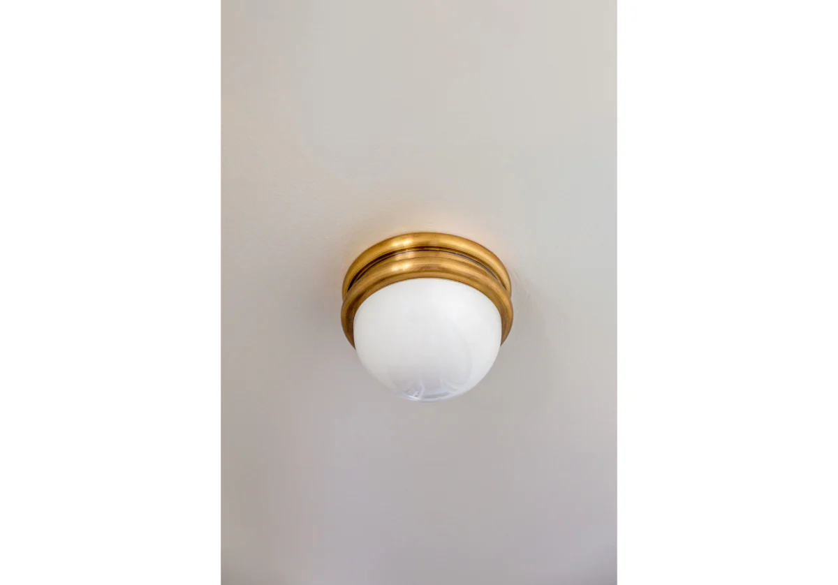 ALYS FLUSH MOUNT | Glass & Brass - Image 19