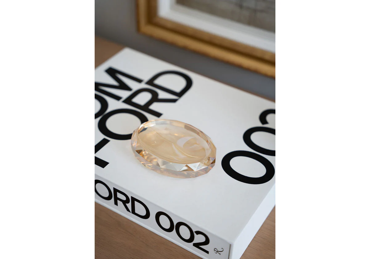 AMBER CRYSTAL DISH - Image 4