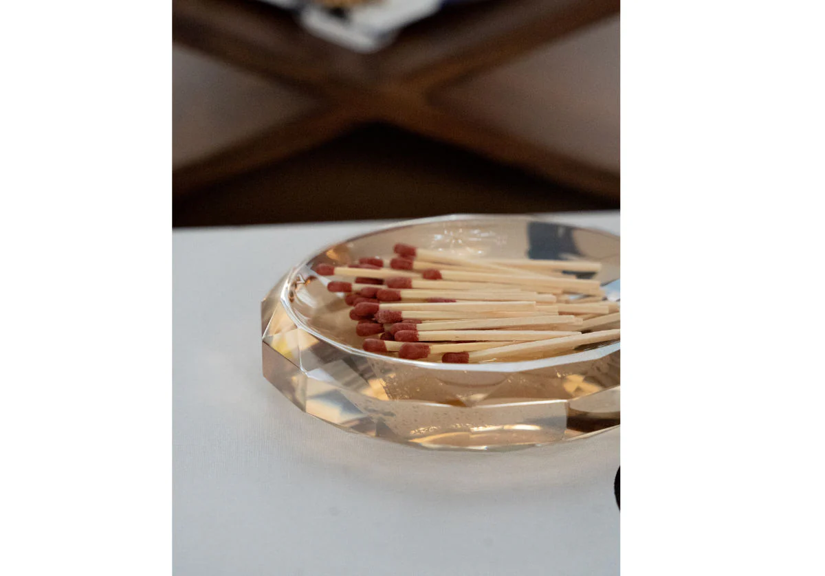 AMBER CRYSTAL DISH - Image 6