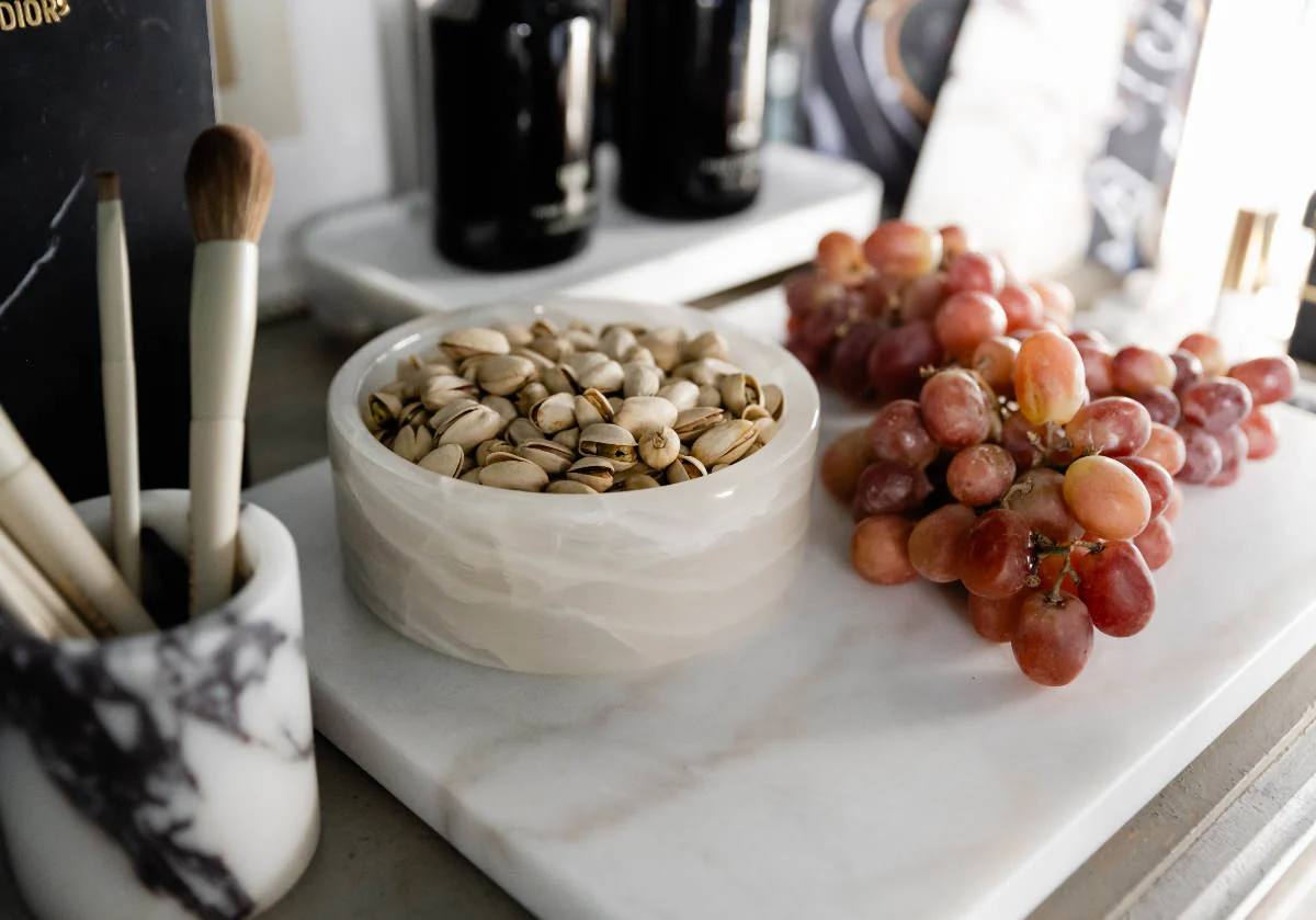 ANGELO BOWL | White Onyx - Image 4