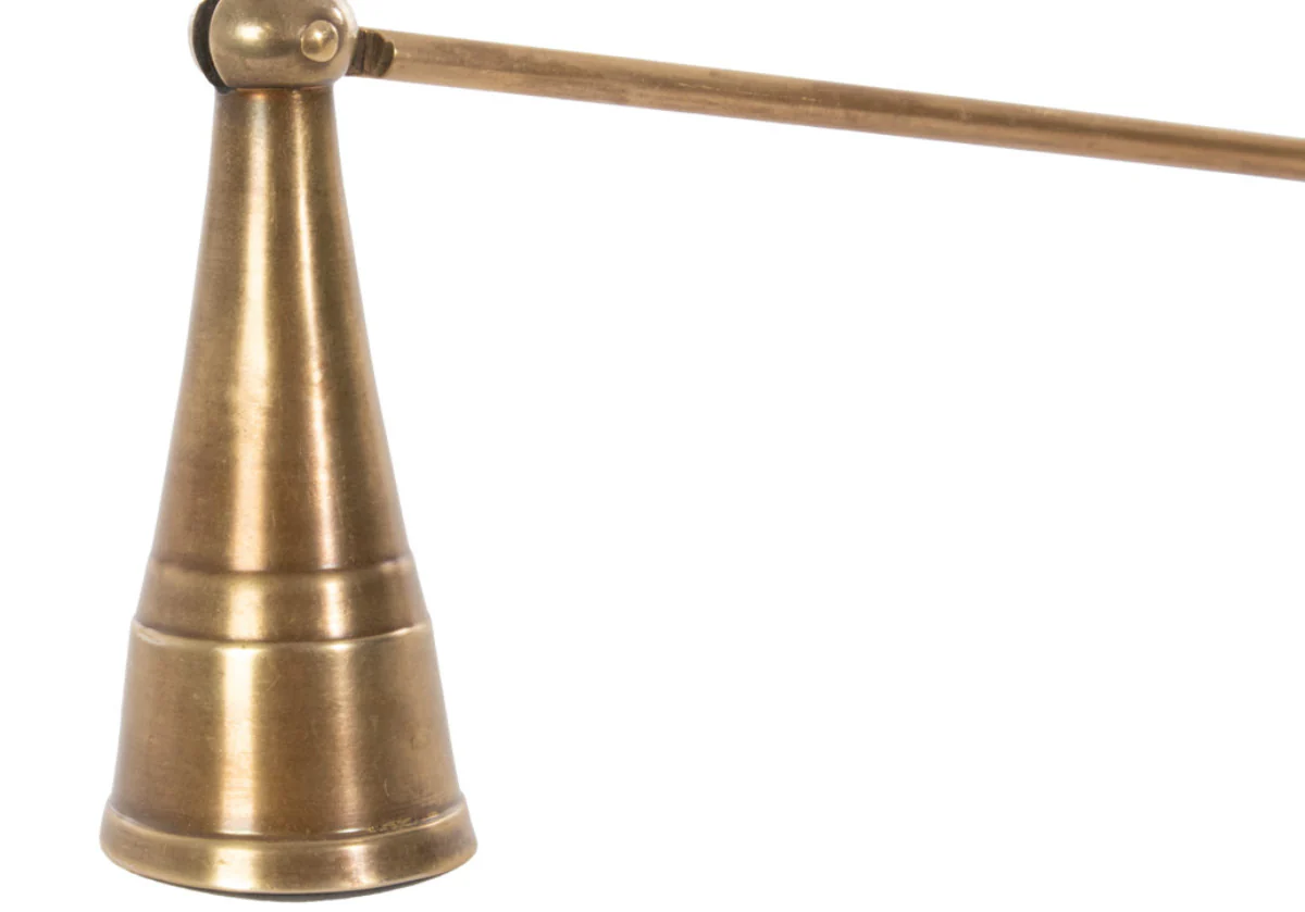 ANTIQUE BRASS CANDLE SNUFFER - Image 10