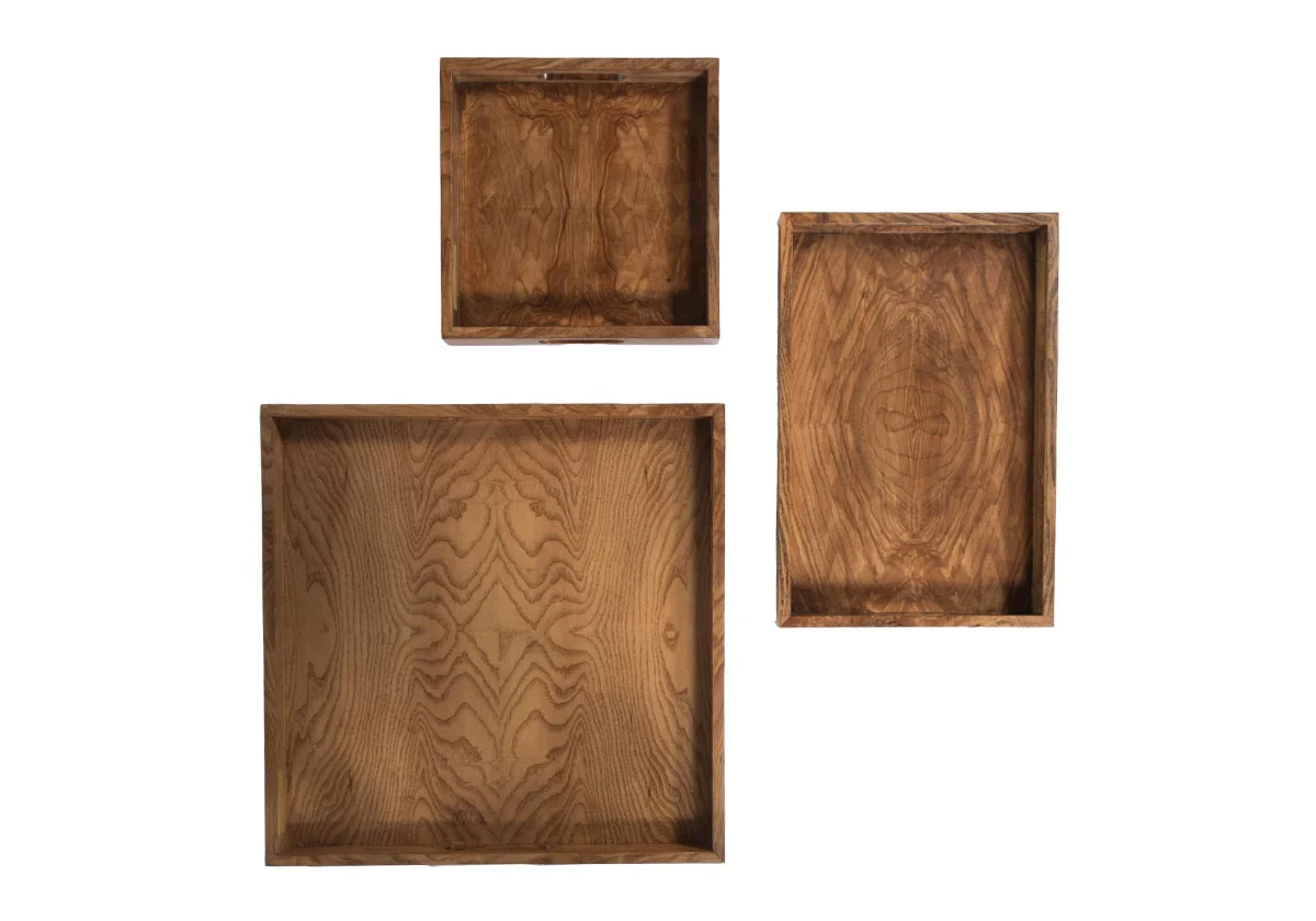 ASH BURLED WOOD TRAY - Image 9