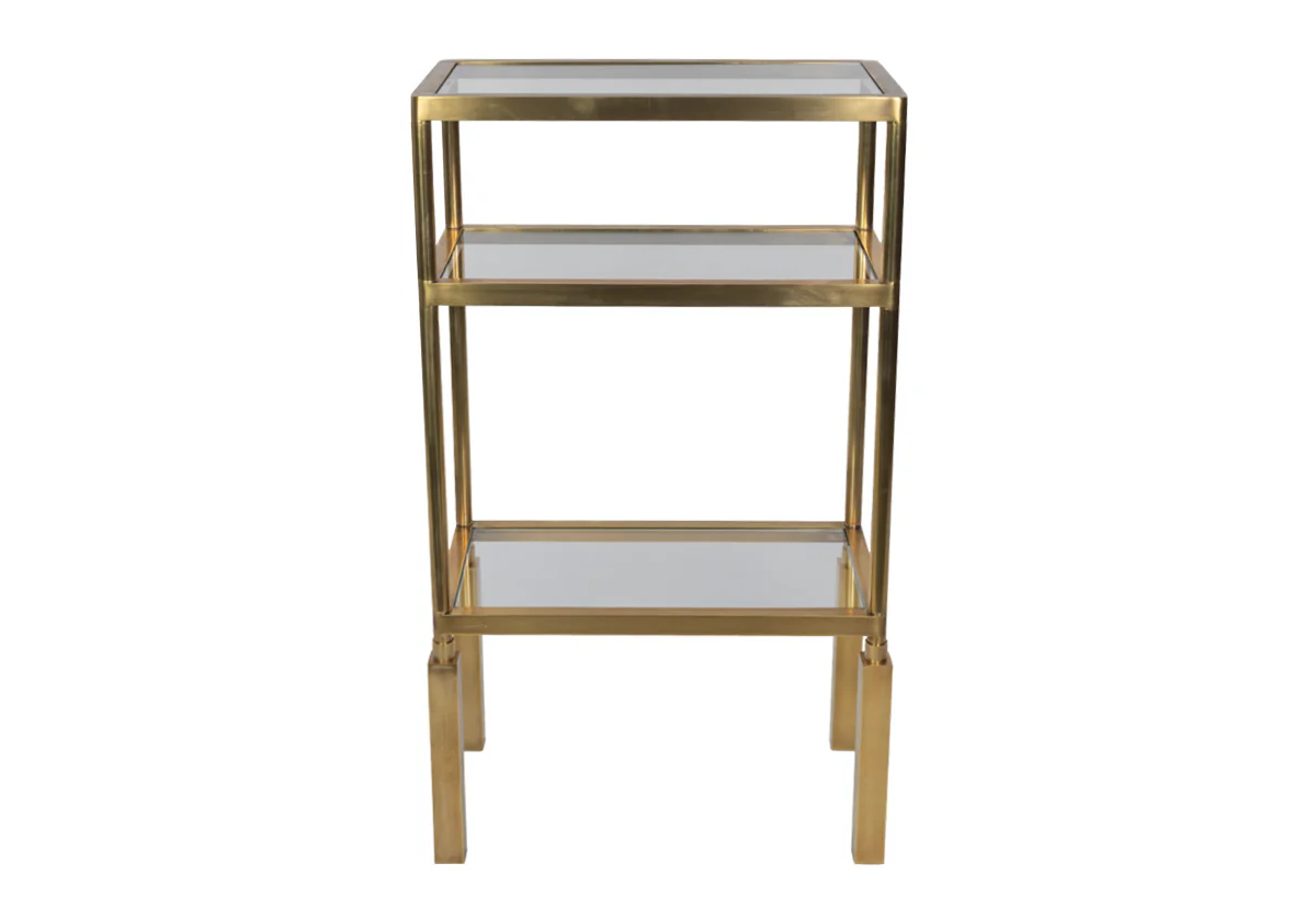 BEATRICE BRASS ETAGERE - Image 3