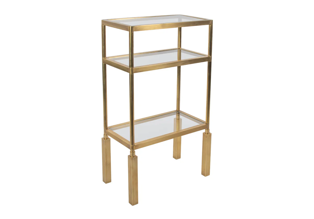 BEATRICE BRASS ETAGERE - Image 4