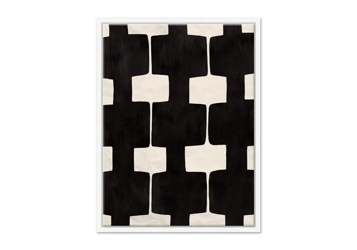 BLACK AND WHITE ABSTRACT 4 - Image 2