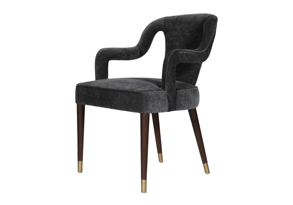 BOBBIE CHAIR | Contessa Charcoal - Image 3