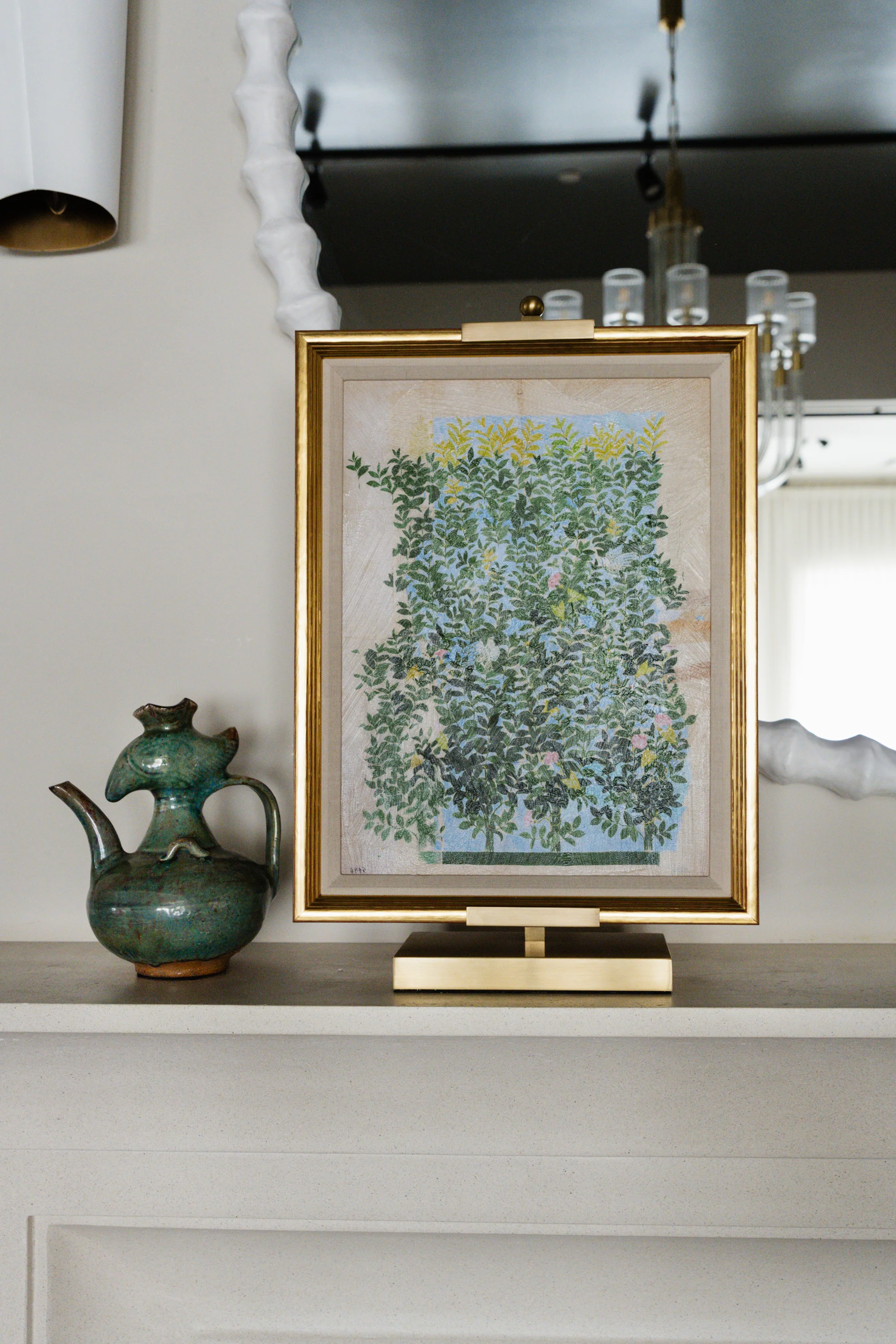 BRASS ADJUSTABLE ART EASEL - Image 8