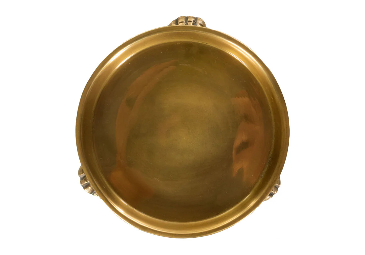 BRASS CLAWFOOT DISH - Image 4