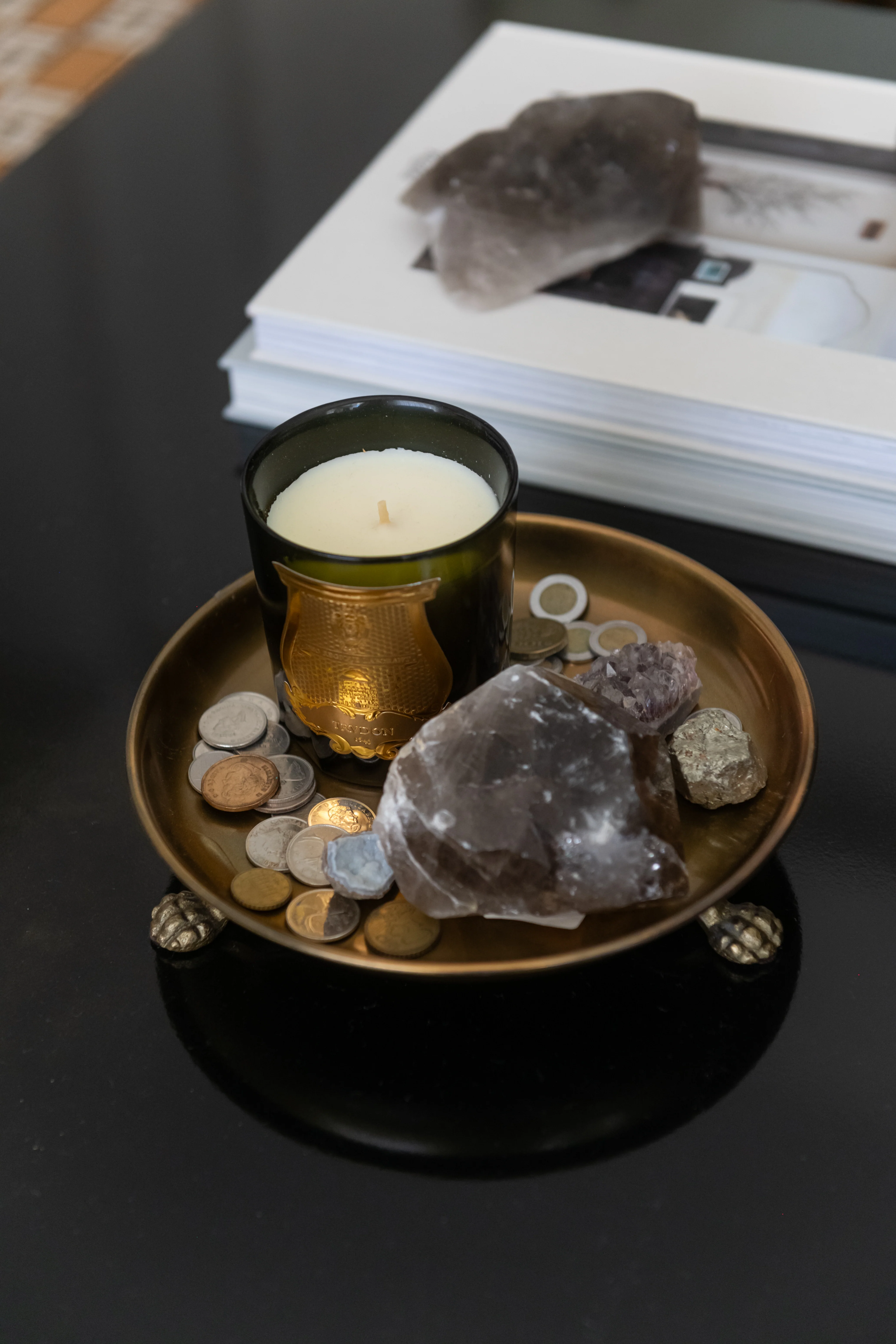 BRASS CLAWFOOT TRAY - Image 2