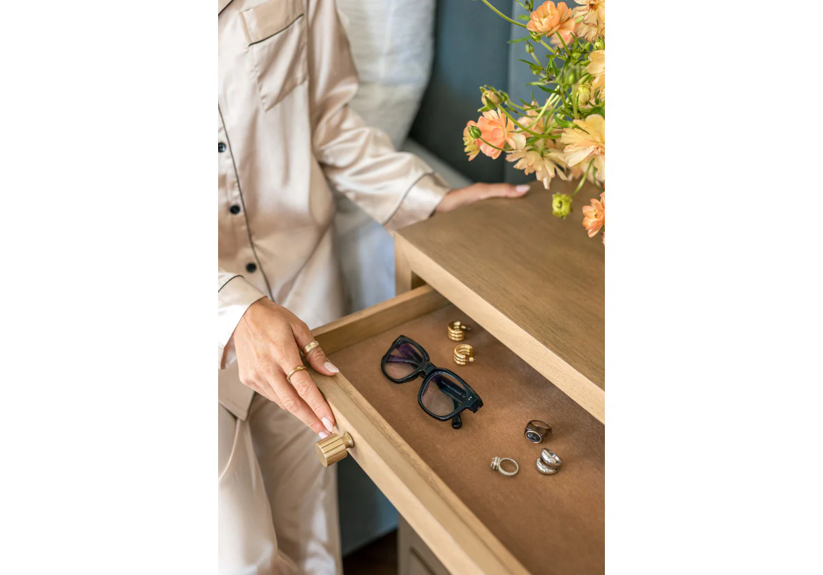 BROOKLYN NIGHTSTAND | Bleached Walnut - Image 6