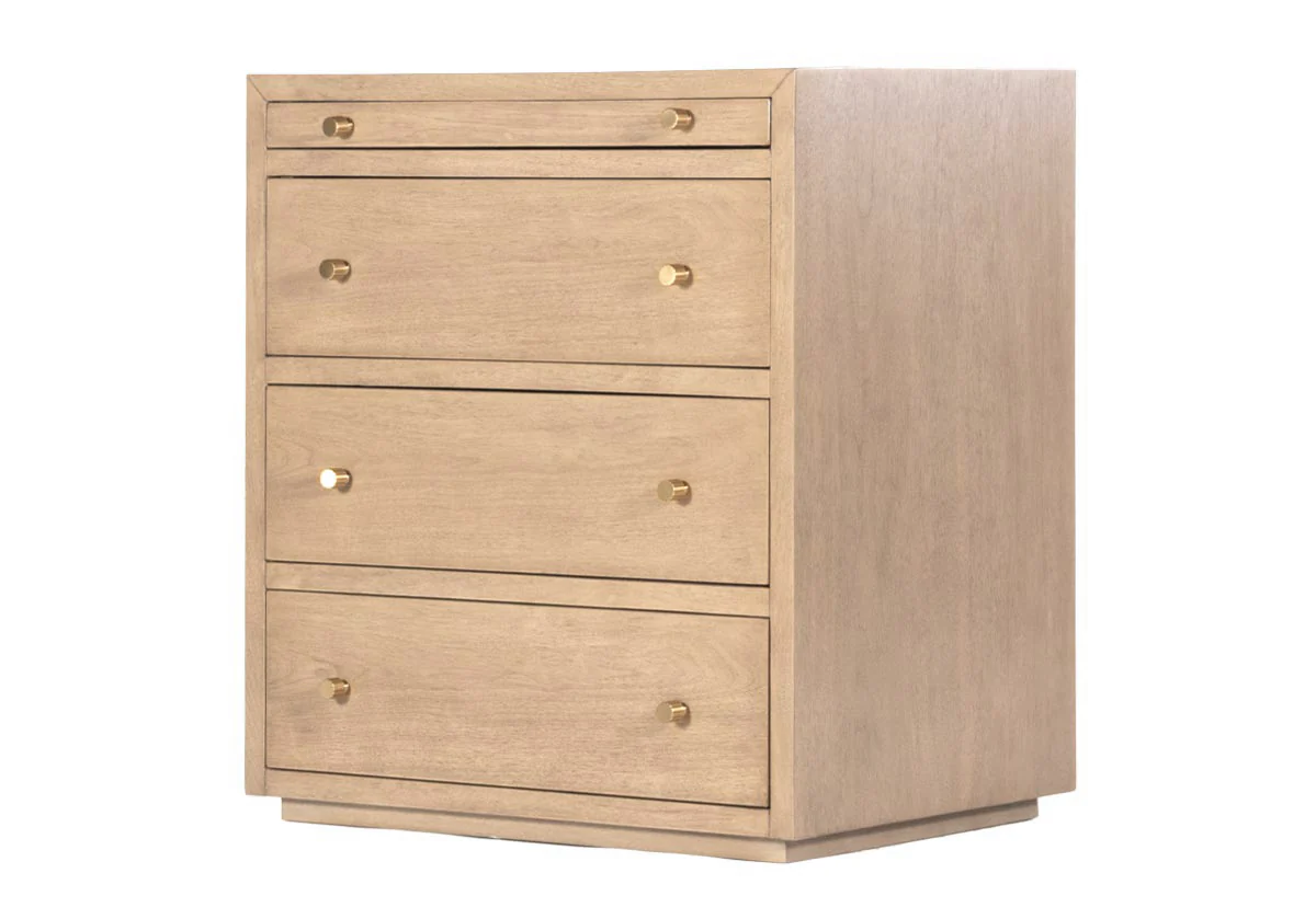 BROOKLYN NIGHTSTAND | Small | Bleached Walnut - Image 3
