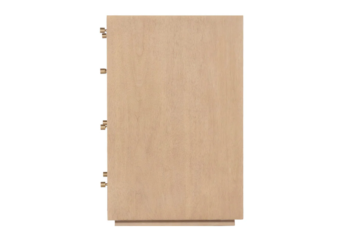 BROOKLYN NIGHTSTAND | Small | Bleached Walnut - Image 4