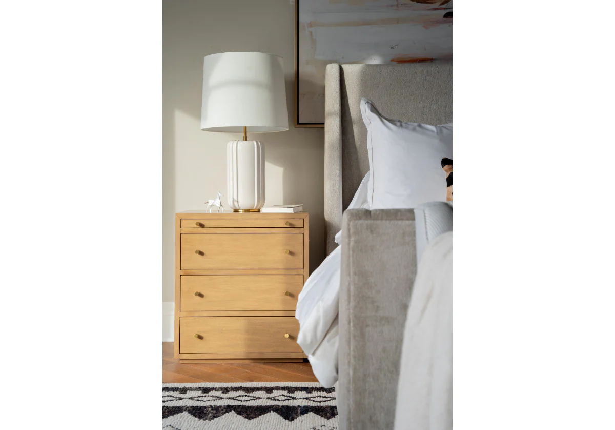 BROOKLYN NIGHTSTAND | Small | Bleached Walnut - Image 7