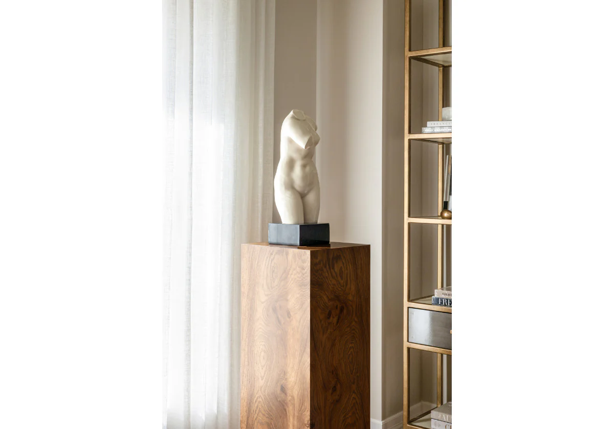 BRUNO BURL PEDESTAL - Image 9