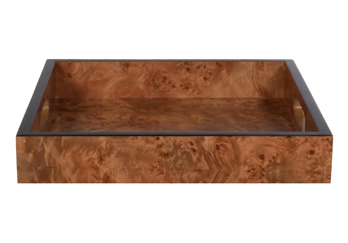 BURLED WOOD TRAY | Matte - Image 5