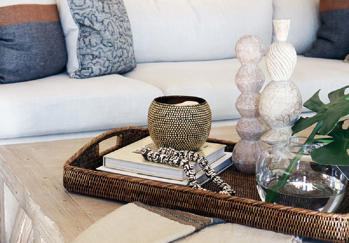 BURMA RATTAN TRAY - Image 2