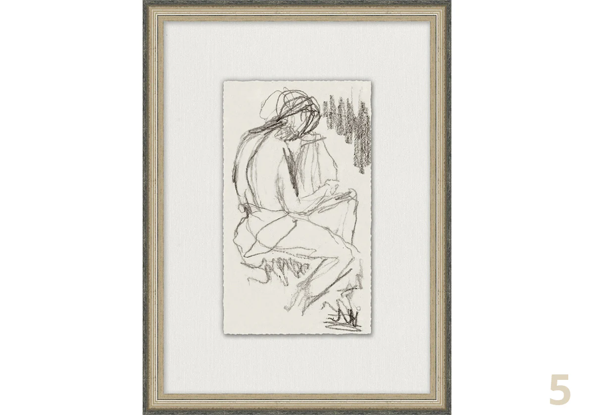 CHARCOAL FIGURE STUDIES - Image 3