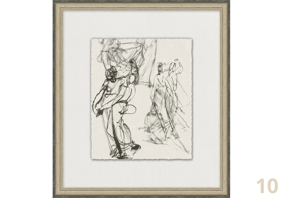 CHARCOAL FIGURE STUDIES - Image 8