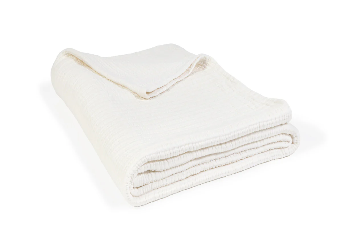 CHATHAM MATELASSE COVERLET | Cream - Image 4