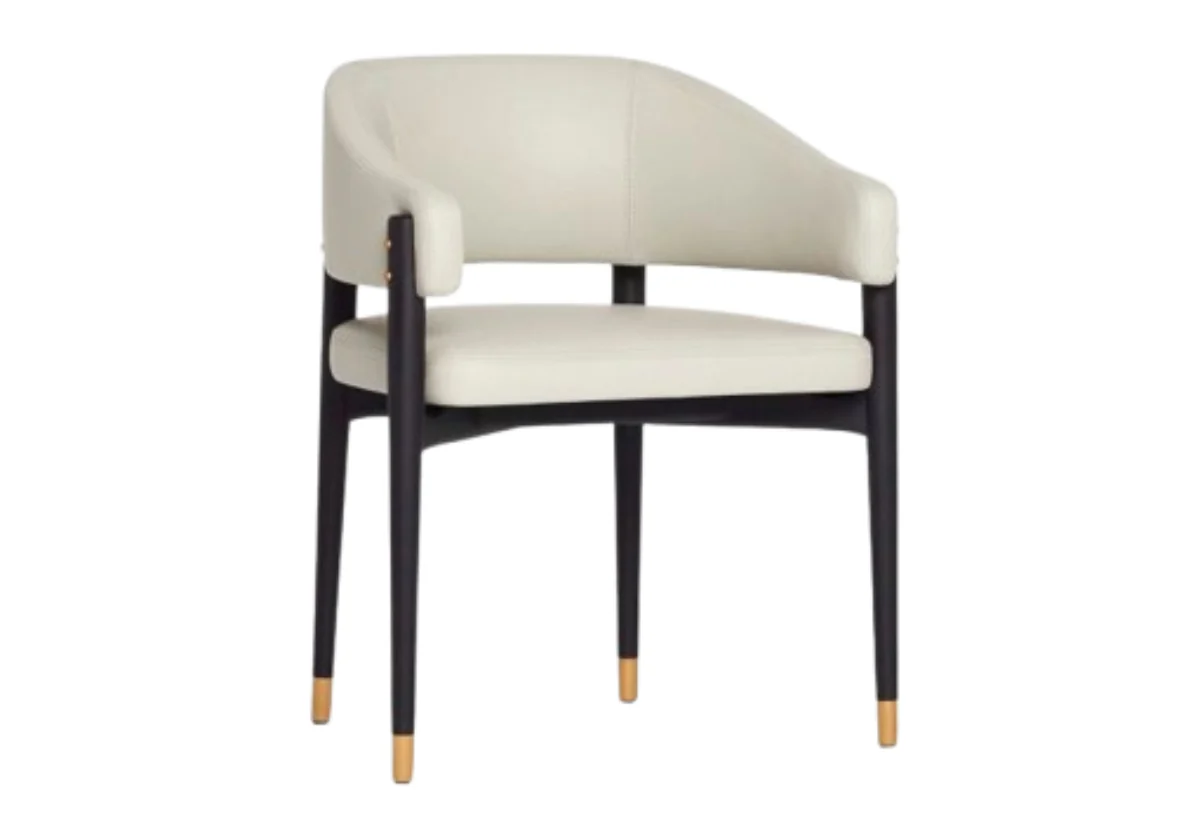 CHESHIRE DINING CHAIR | Matte Black - Image 2