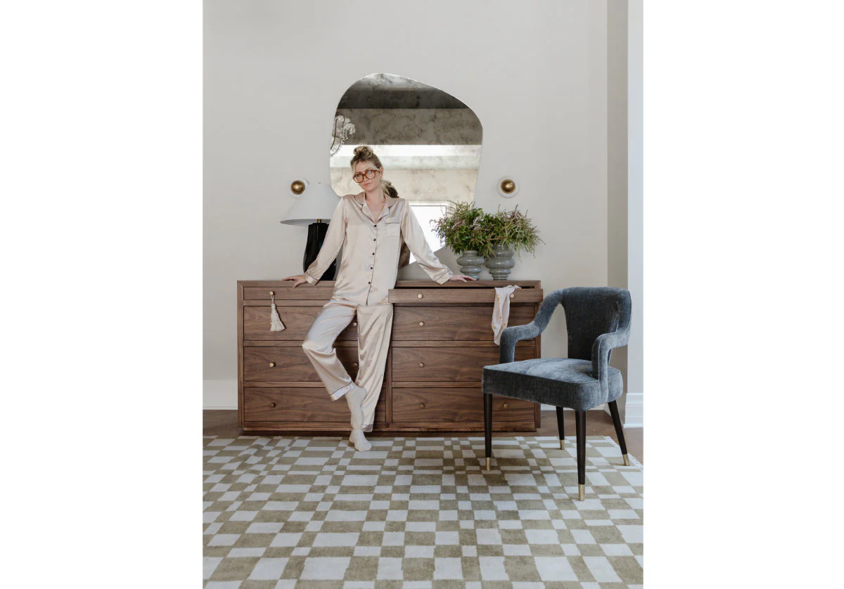 CHESS RUG | Taupe - Image 2