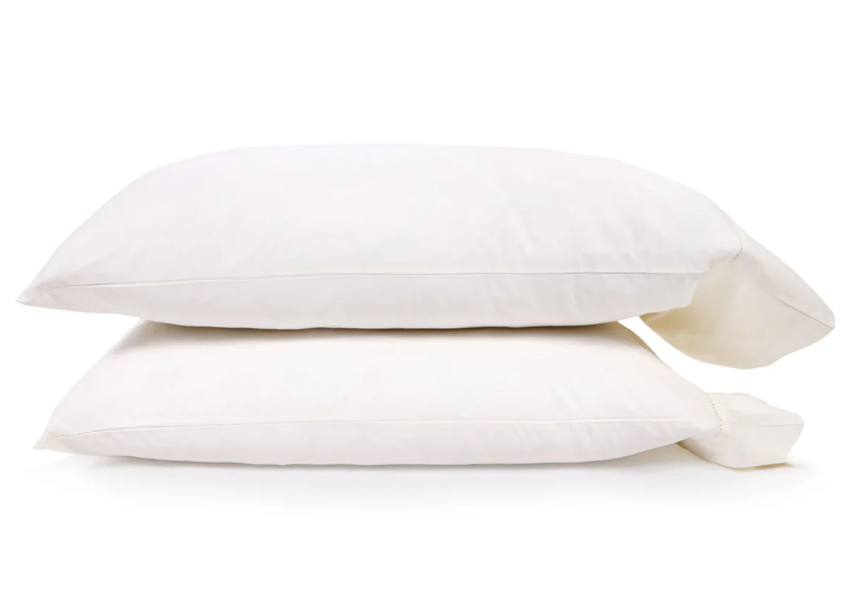CLASSICO HEMSTITCH COTTON SATEEN SHEET SET | Ivory - Image 3