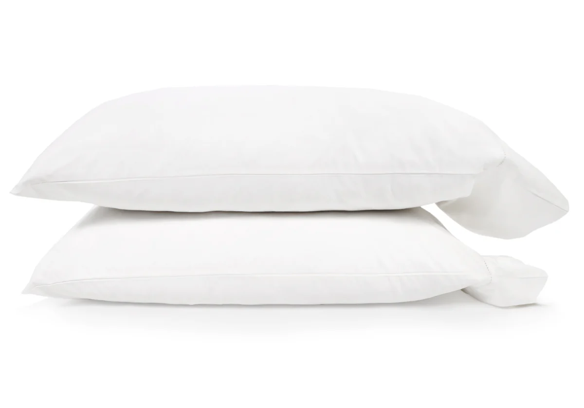 CLASSICO HEMSTITCH COTTON SATEEN SHEET SET | White - Image 3