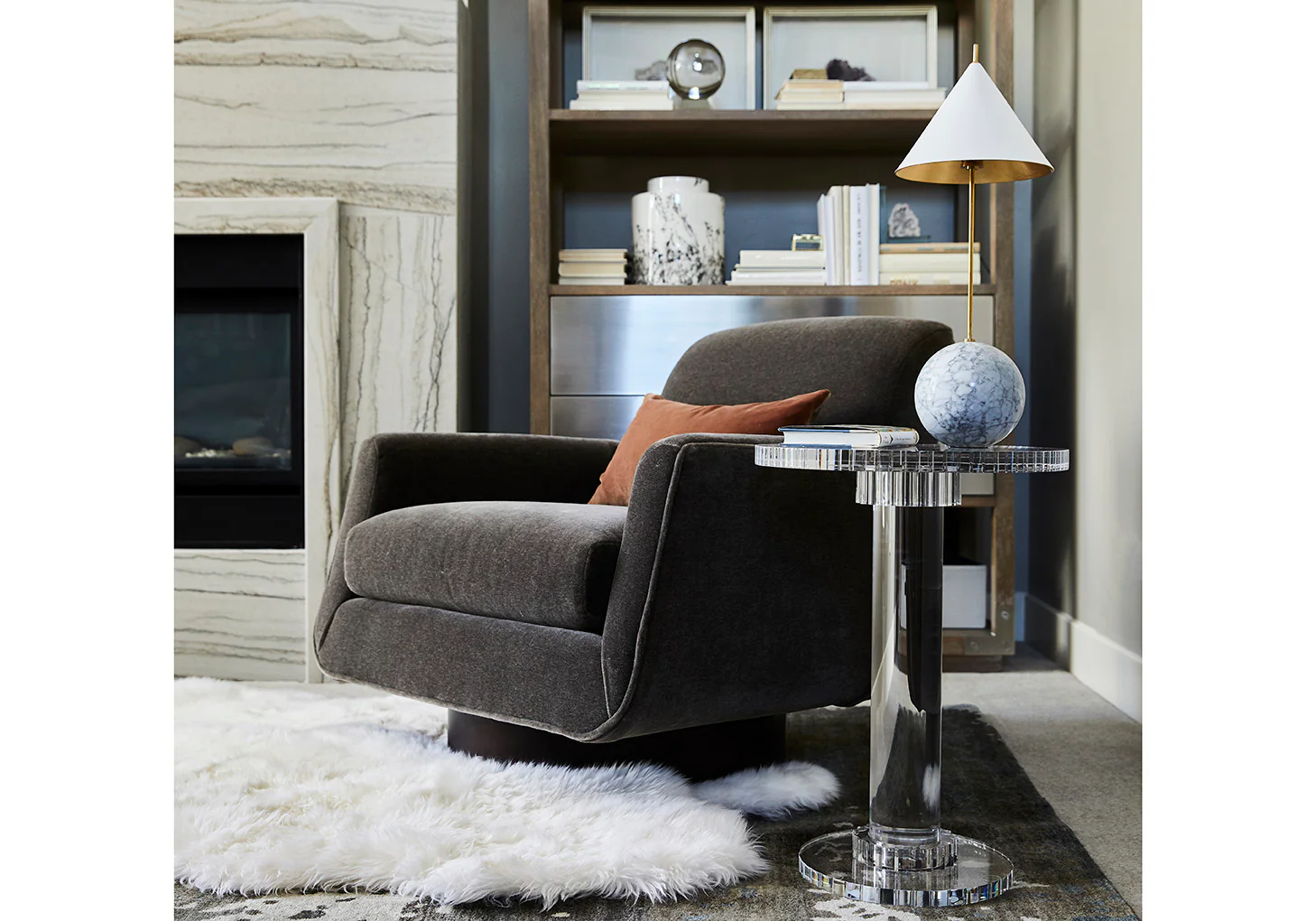 CLEO ORB BASE ACCENT LAMP - Image 2