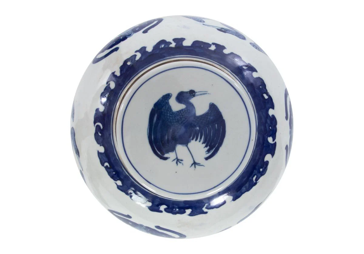 CRANE TEMPLE JAR - Image 11