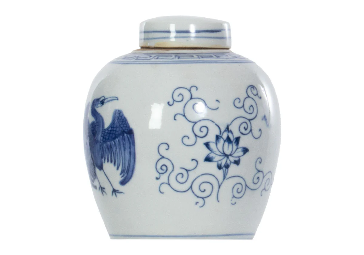 CRANE TEMPLE JAR - Image 6