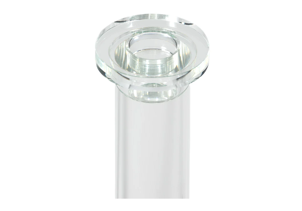 CRYSTAL COLUMN CANDLESTICK | Set of 2 - Image 5