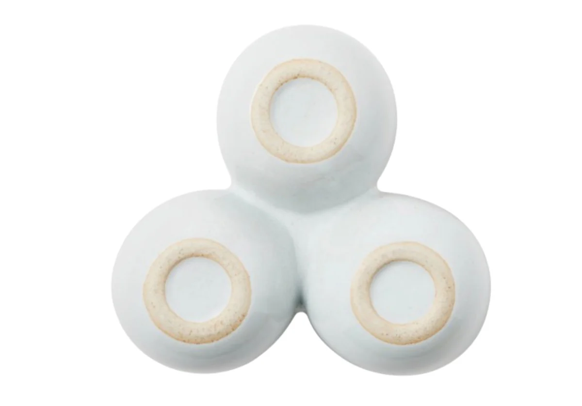 DESMOND SNACK BOWL | White Glaze - Image 4