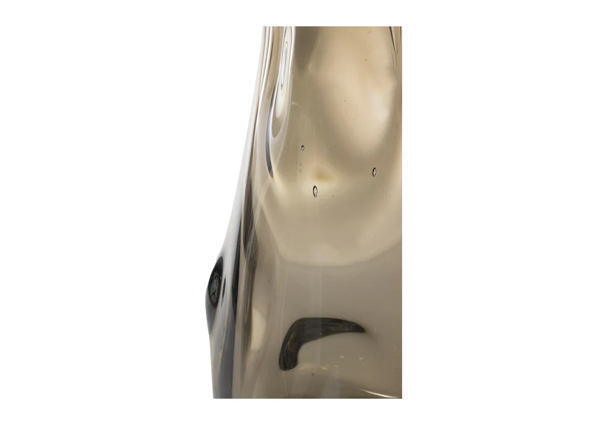 DROPLET GLASS VASE | Cola - Image 5