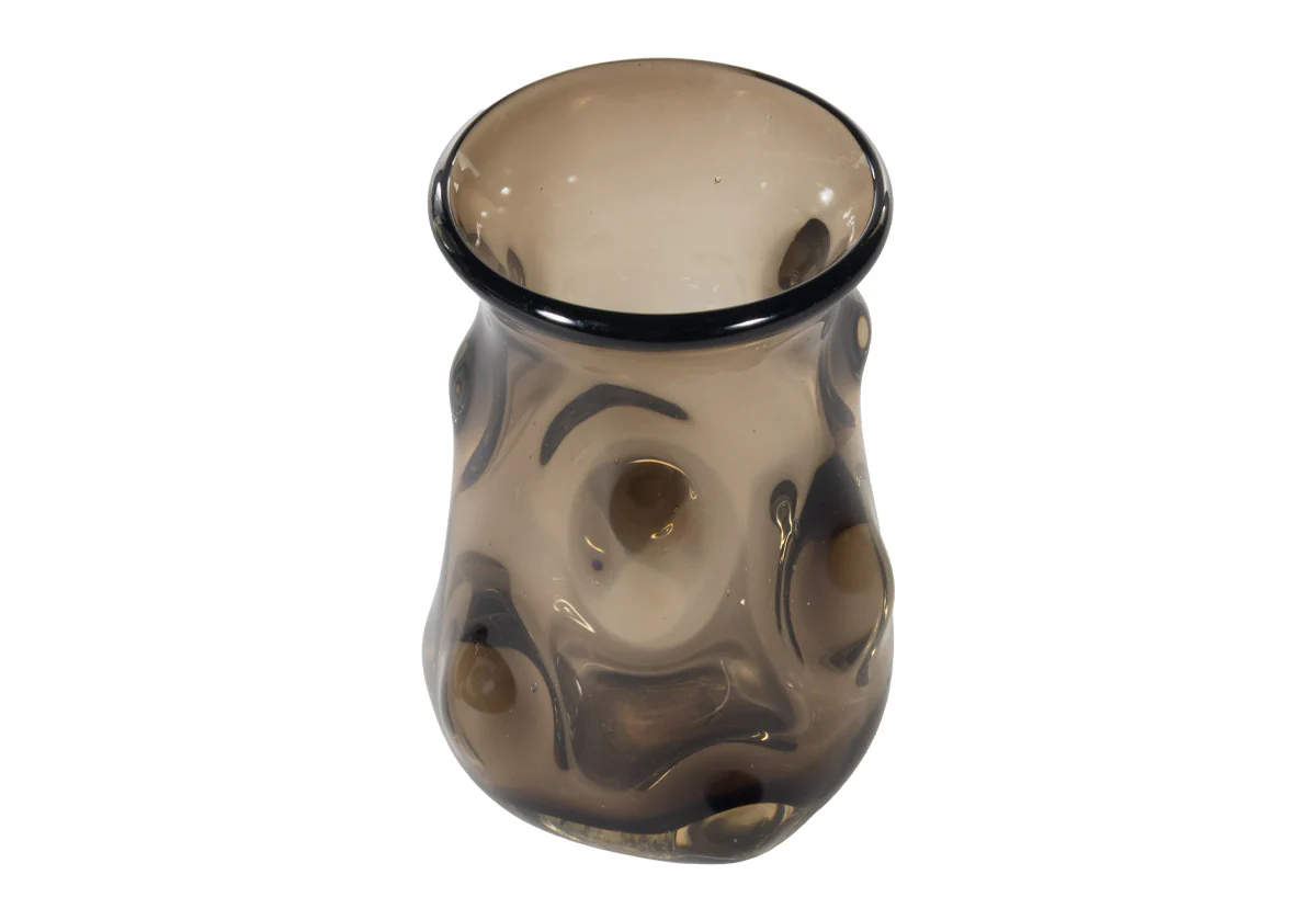 DROPLET GLASS VASE | Cola - Image 7