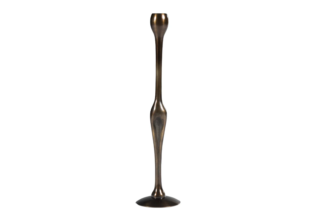 FIGURE BRASS CANDLESTICK - Image 8