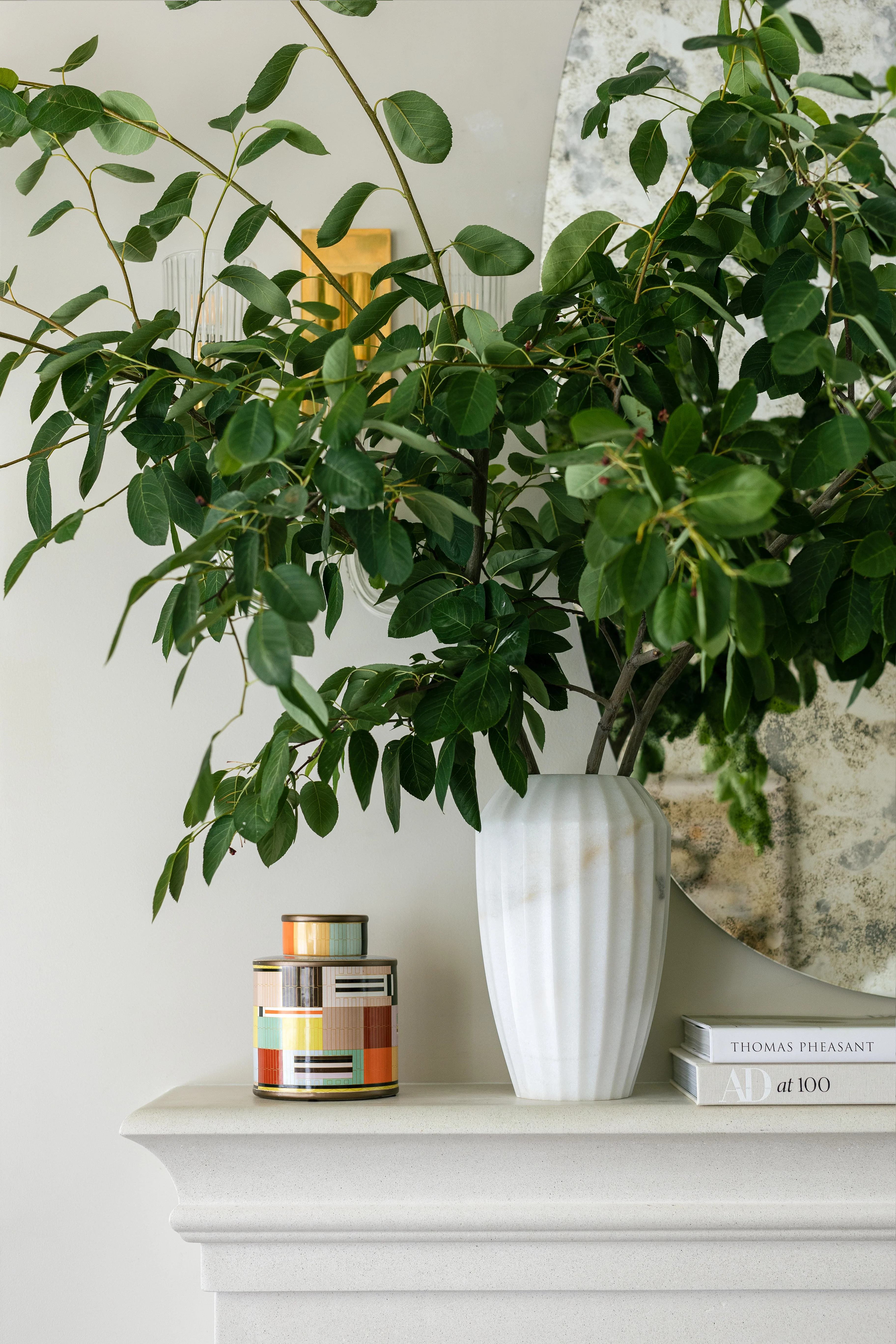 FLORA MARBLE VASE | White - Image 11