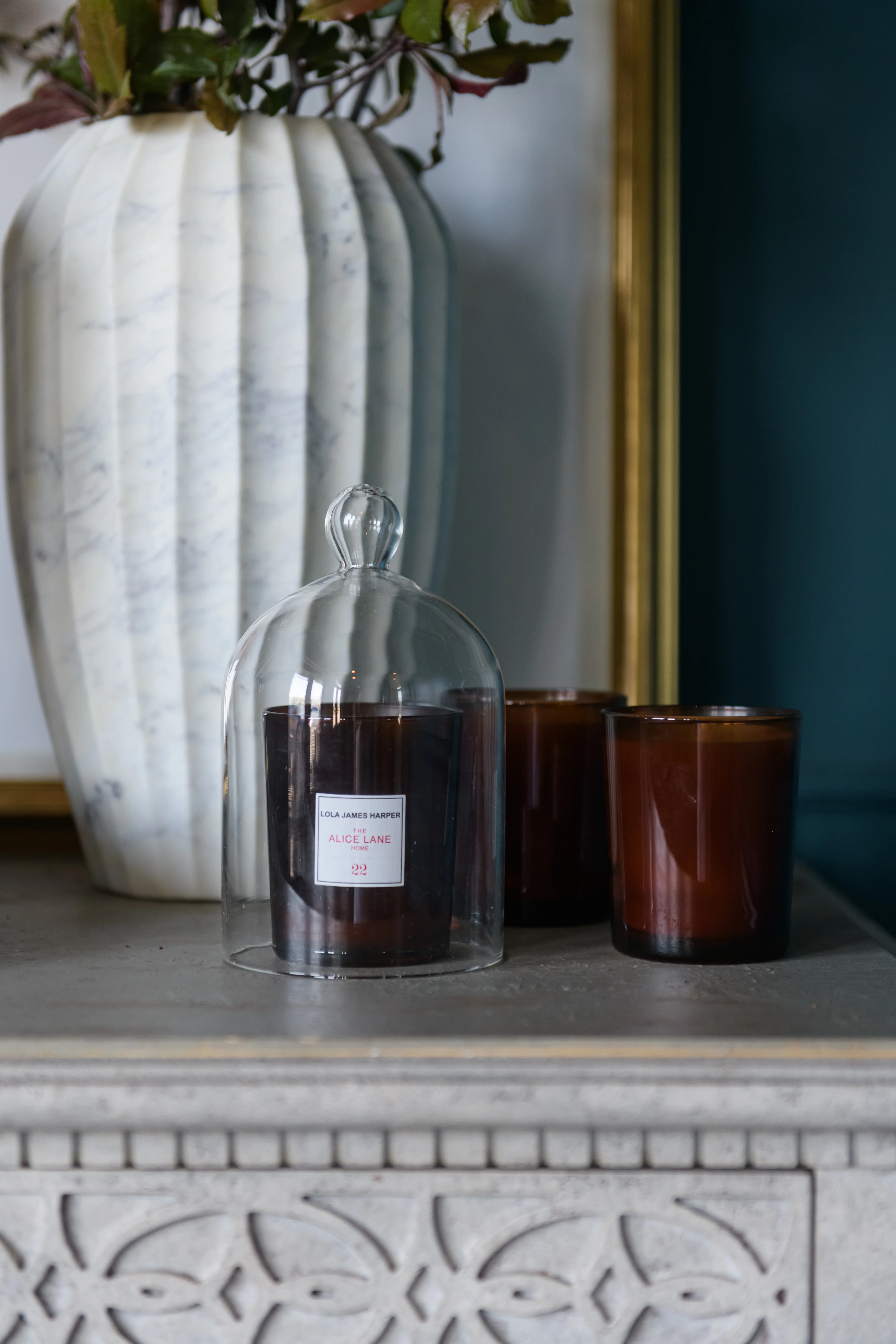 FLORA MARBLE VASE | White - Image 13