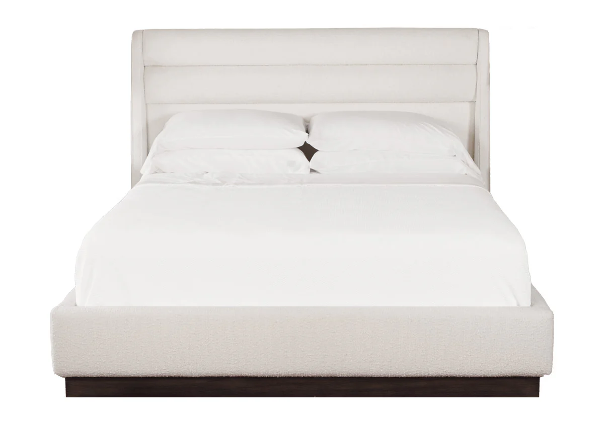 FRANKIE BED | King | Oatmeal Boucle - Image 3
