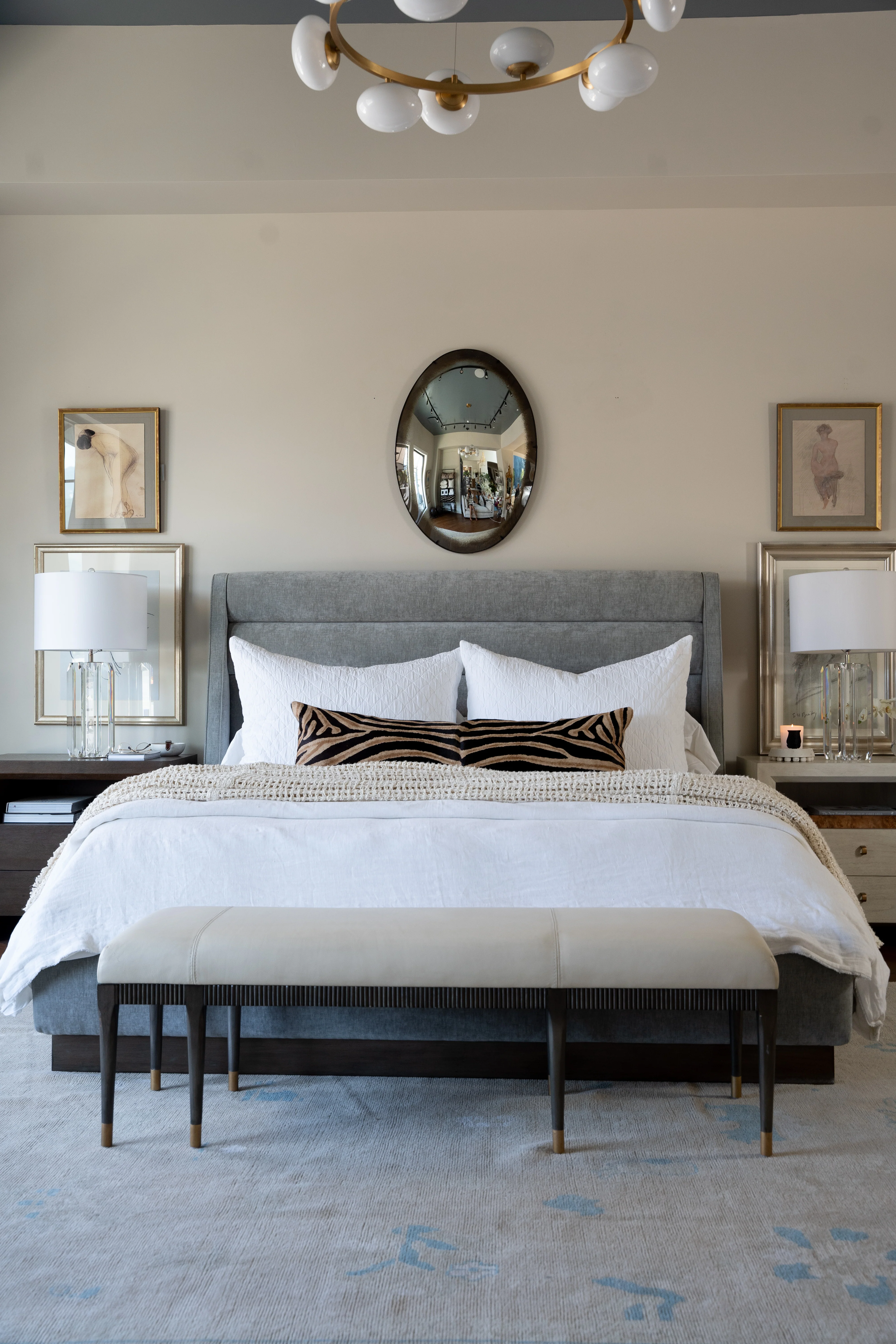 FRANKIE BED | Queen |  Contessa Dove - Image 8