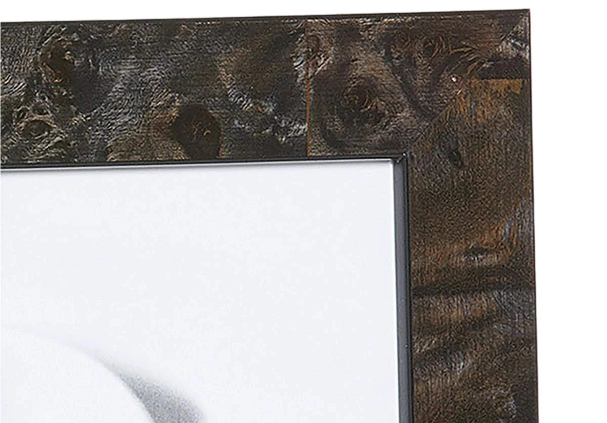 GRAY BURLWOOD FRAME - Image 2