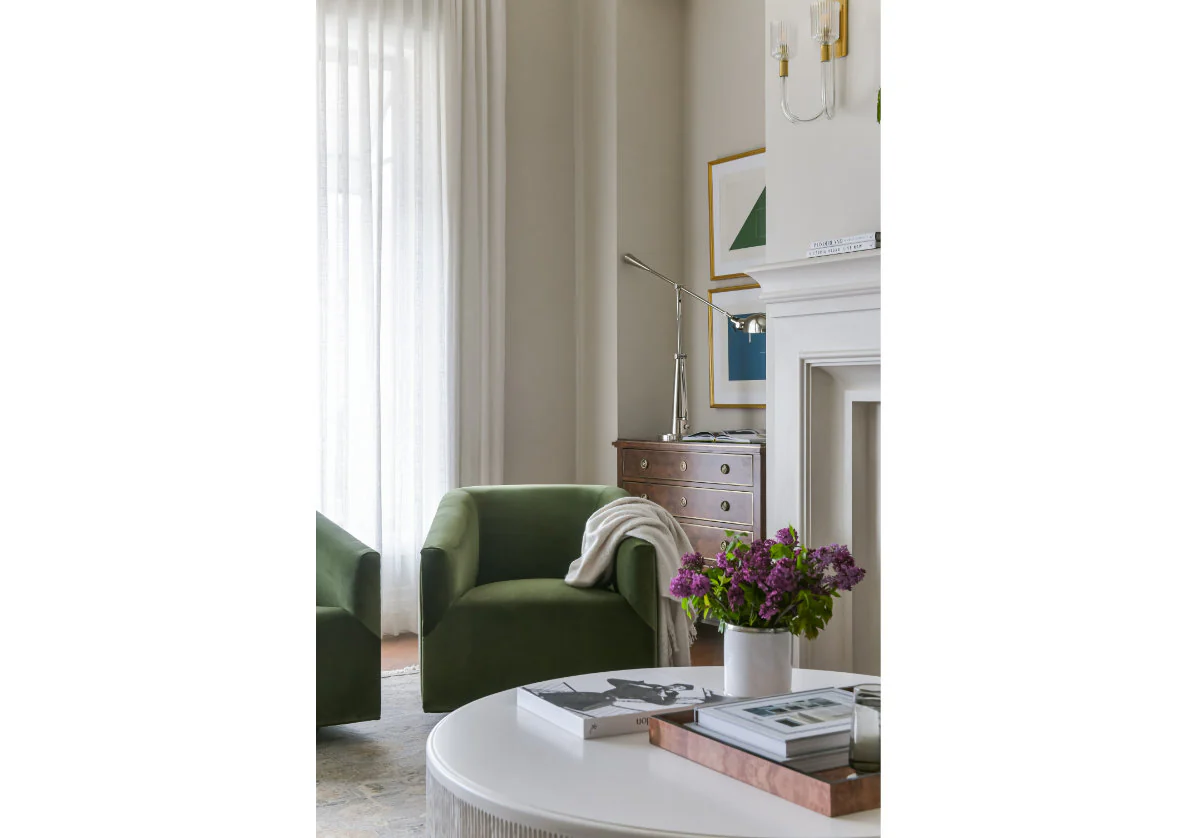HARVEY SWIVEL CHAIR | Moss - Image 3