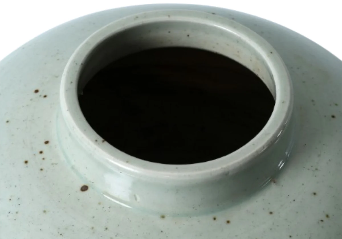 HIGH GRAY AND WHITE VASE - Image 2