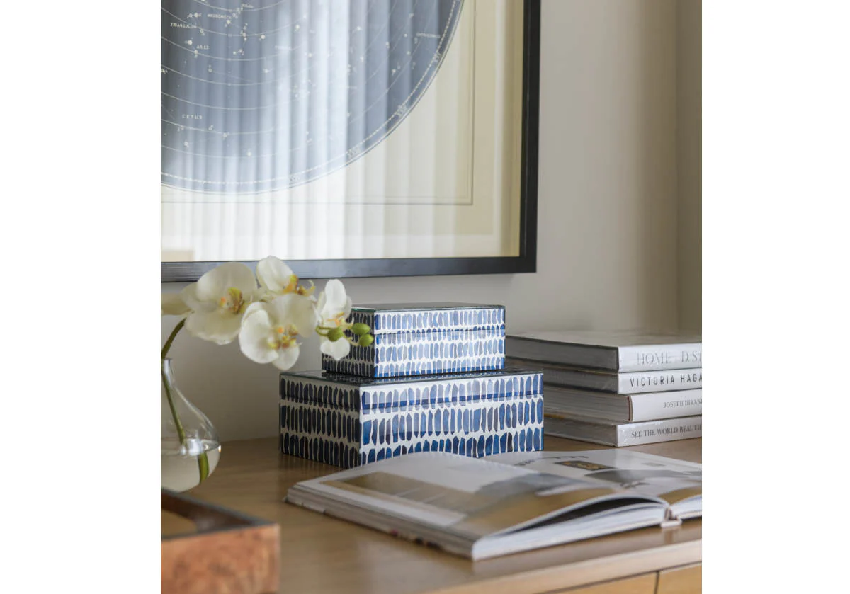 INDIGO BRUSHSTROKE BOX - Image 8