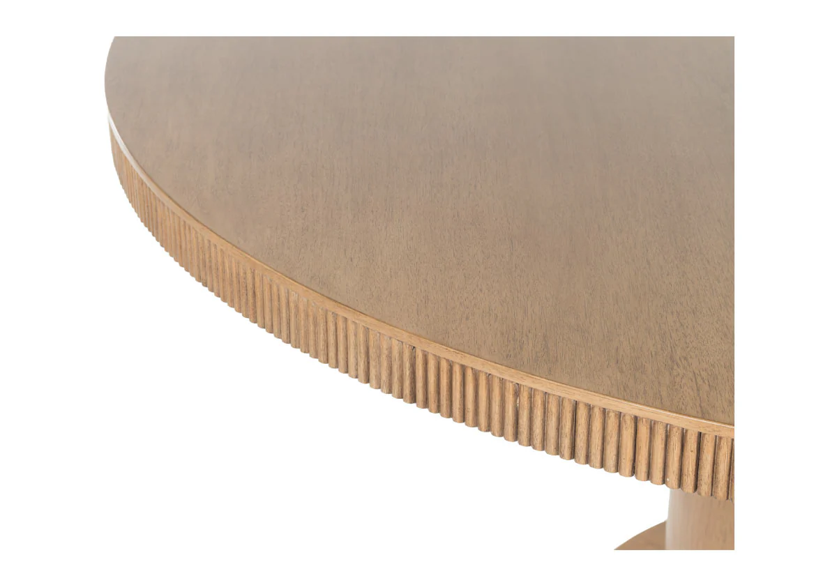 JAMES DINING TABLE | Bleached Walnut - Image 6