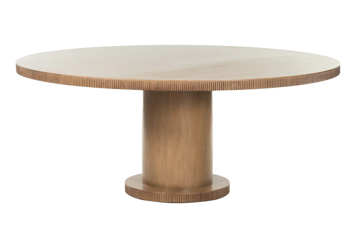 JAMES DINING TABLE | Bleached Walnut - Image 9