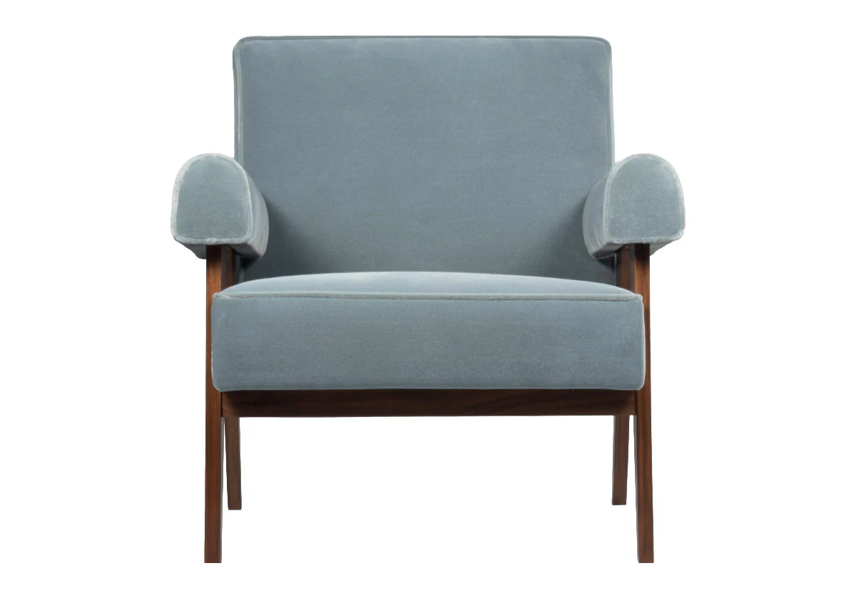 JUDE LOUNGE CHAIR | Capri Vegan Mohair - Image 3