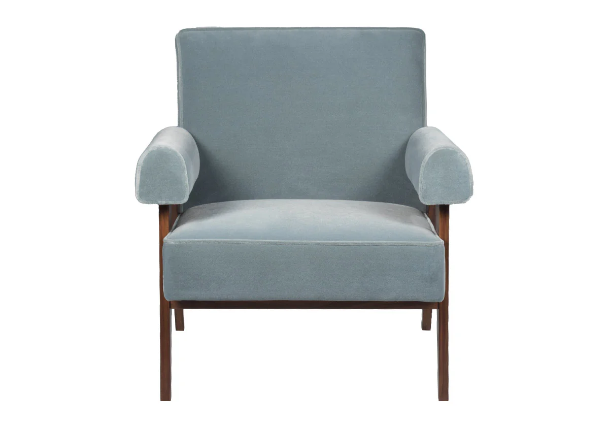 JUDE LOUNGE CHAIR | Capri Vegan Mohair - Image 4